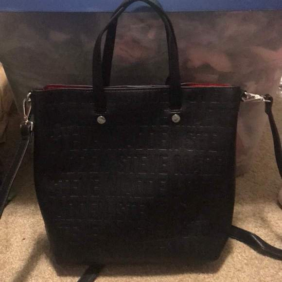 💜AuthenticSteveMadden BMAJA SHOPPER CROSSBODY BAG - Picture 2 of 6